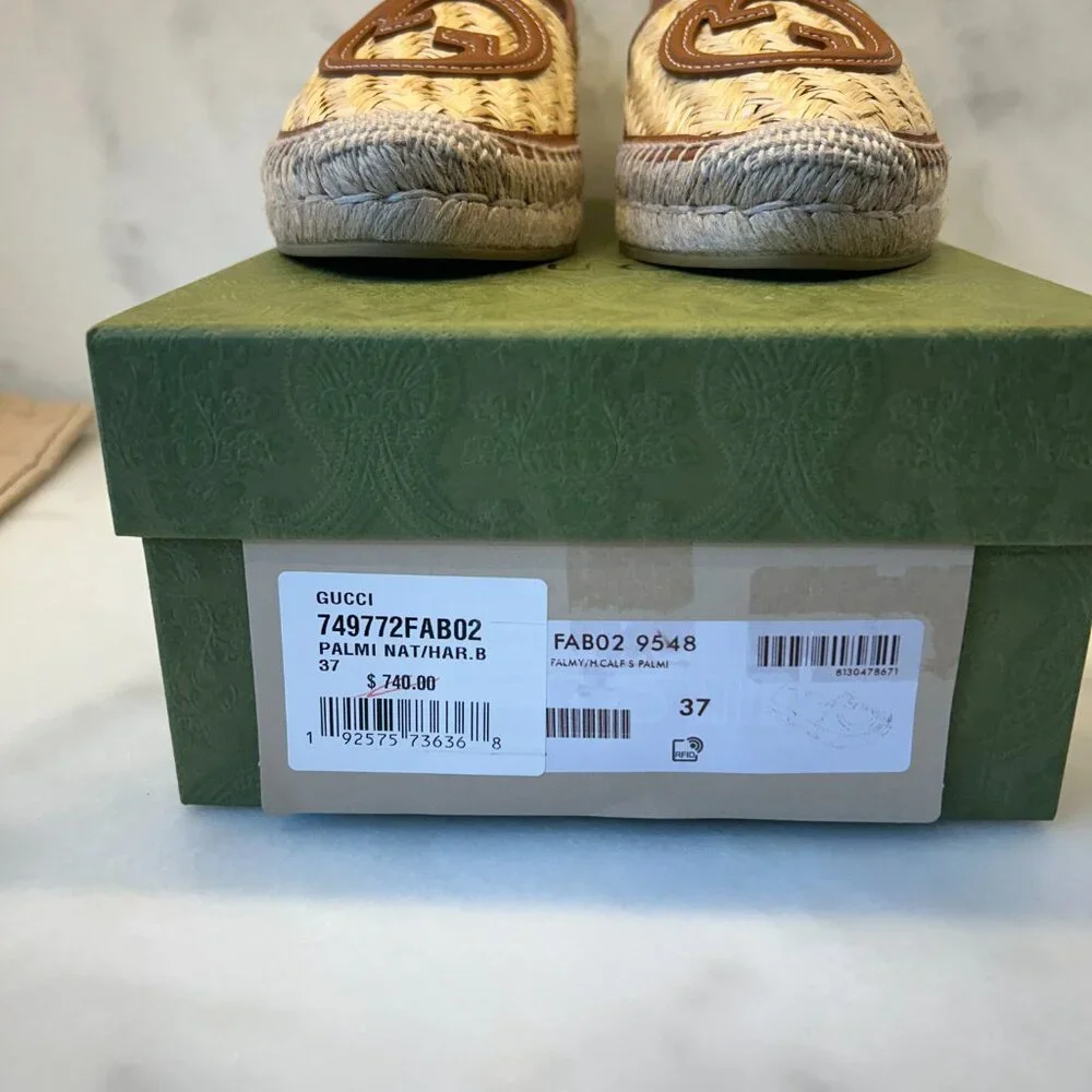 NWT Gucci Espadrille size 37 - Picture 3 of 8